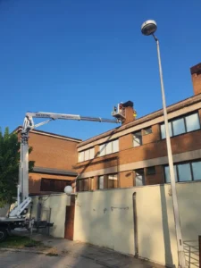 Limpieza de chimeneas